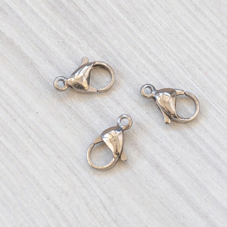 Застібка-карабін, нержавійка, під сталь