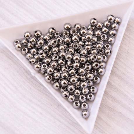 Намистини під сталь (4 мм) 10 шт (нержавійка)