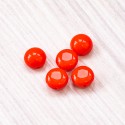 Намистини чеські Candy 8 мм, червоні (5 шт)