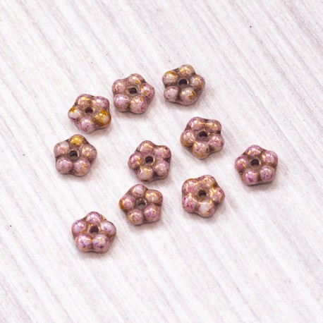 Чеські намистини квіточки  