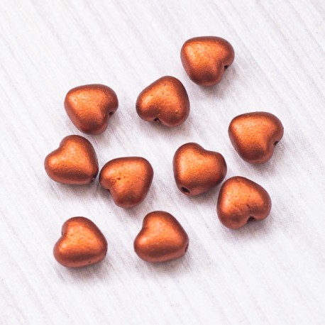 Чеські намистини сердечка