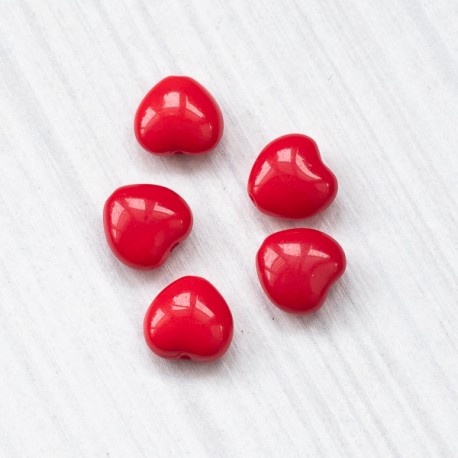 Чеські намистини сердечка