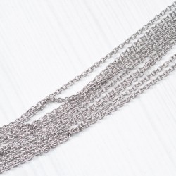 Ланцюжок  тоненький (нержавійка , 3х2 мм, під сталь)