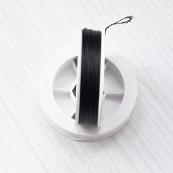 tit-064 Нитка титанова (чорна, №30, 2799)