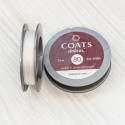 Нитки Coats Dabond (біла, №80) 75 м