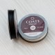 Нитки Coats Dabond (чорна, №60) 150 м