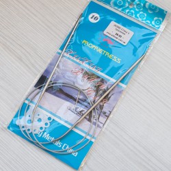 Спиці кругові розмір №10 (80 см) з голкою та шкалою для спиць