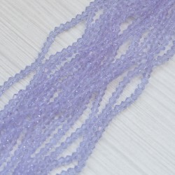 Намистини в низці (буковий) (конуси, 4 мм)