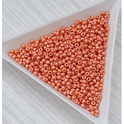 10 - 22005 Бісер чеський, темно-бежевий перлинний