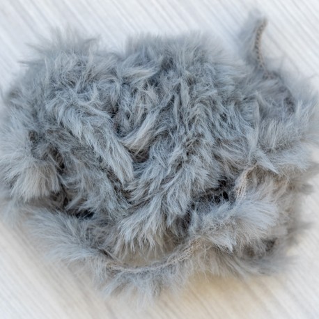 Синельна нитка волохата (сіра) 5 метрів