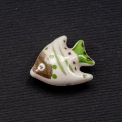 Підвіска-намистина керамічна, рибка
