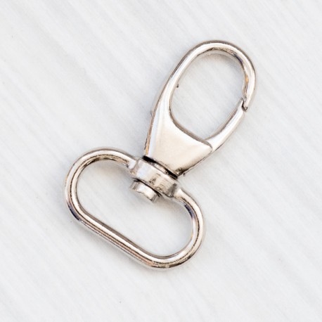 Застібка, карабін для брелка/сумки (сталь) 40 мм