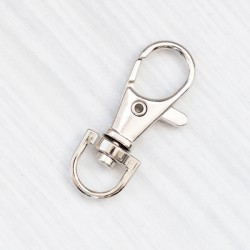 Застібка, карабін для брелка/сумки (сталь)