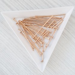 FUR-0085 Цвяхи (рожеве золото) (4 см) 5 грам