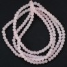 Намистини в низці (гладкі, 10 мм, блідо-рожеві)