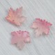 Листочок акриловий  (16х16 мм) блідо-рожевий