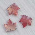 Листочок акриловий  (16х16 мм) темно-рожевий