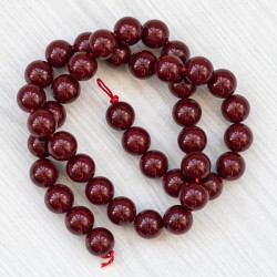 Мушля (майорка) темно-червона, 14 мм