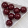 Мушля (майорка) темно-червона, 14 мм, поштучно