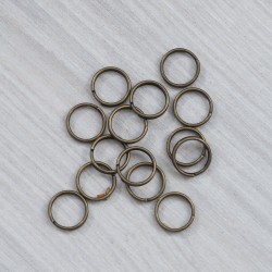 FUR-0080 Кільце подвійне, бронза (12 мм)