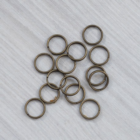 FUR-0080 Кільце подвійне, бронза (12 мм)