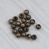 Намистини біжутерні 3 мм (20 шт) під бронзу